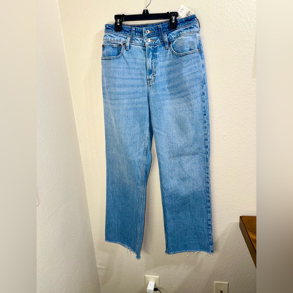 Abercrombie & Fitch Light Blue Denim Pants‎ - Picture 2 of 8